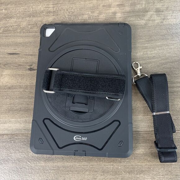 for Apple iPad Pro 9.7" 2016, Full-Body Screen Case Tablet Stand Cover w/ Strap - Picture 6 of 12